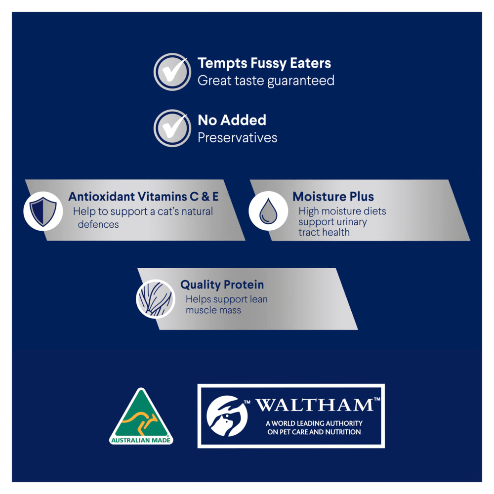 ADVANCE Adult Wet Cat Food Ocean Fish/ Indoor Chicken & Turkey In Jelly 12x85g Pouches 03