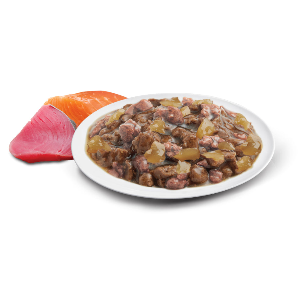 ADVANCE Healthy Ageing Wet Cat Food Ocean Fish In Jelly 12x85g Pouches 07