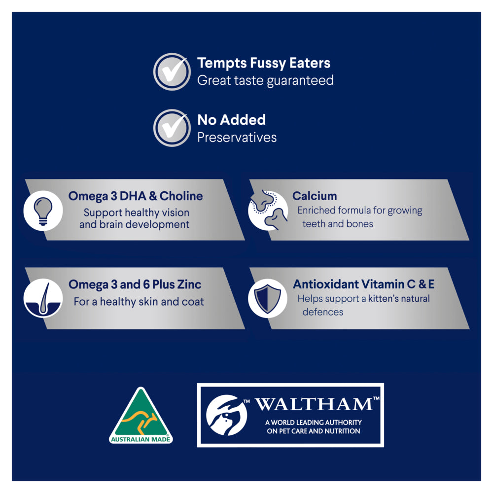 ADVANCE Kitten Wet Cat Food Chicken & Salmon Medley 7x85g Trays 05