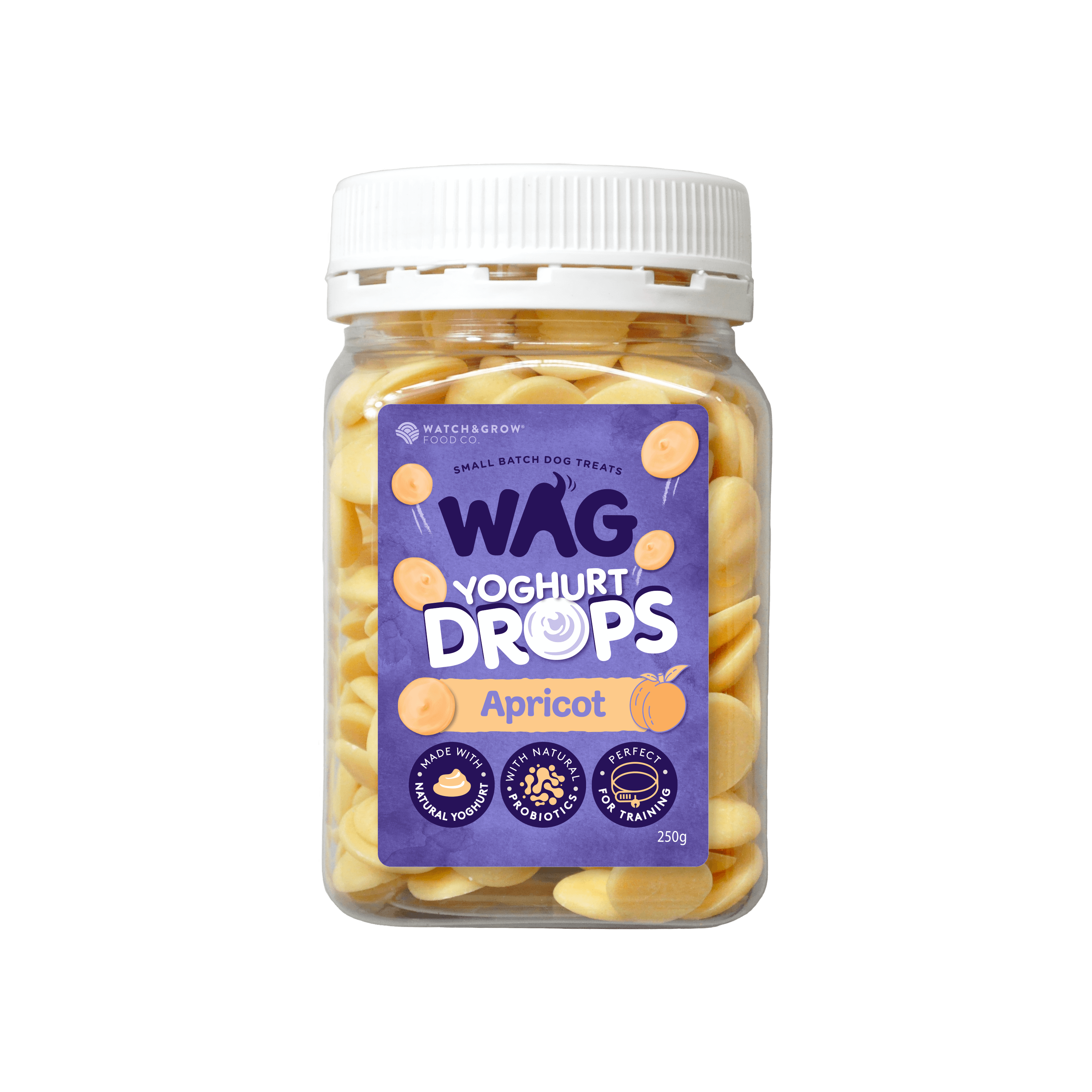 WAG Yoghurt Drops Apricot - 250g