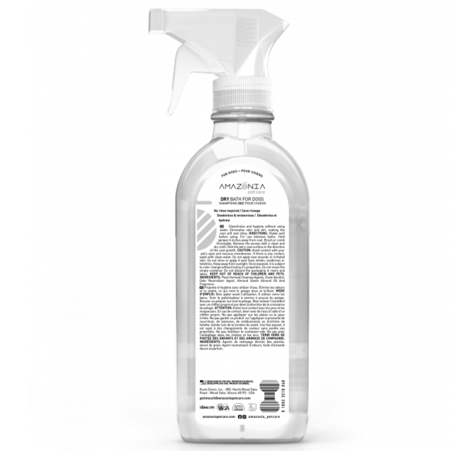 Amazonia Dry Bath Shampoo Deep Cleaning for Dogs 01