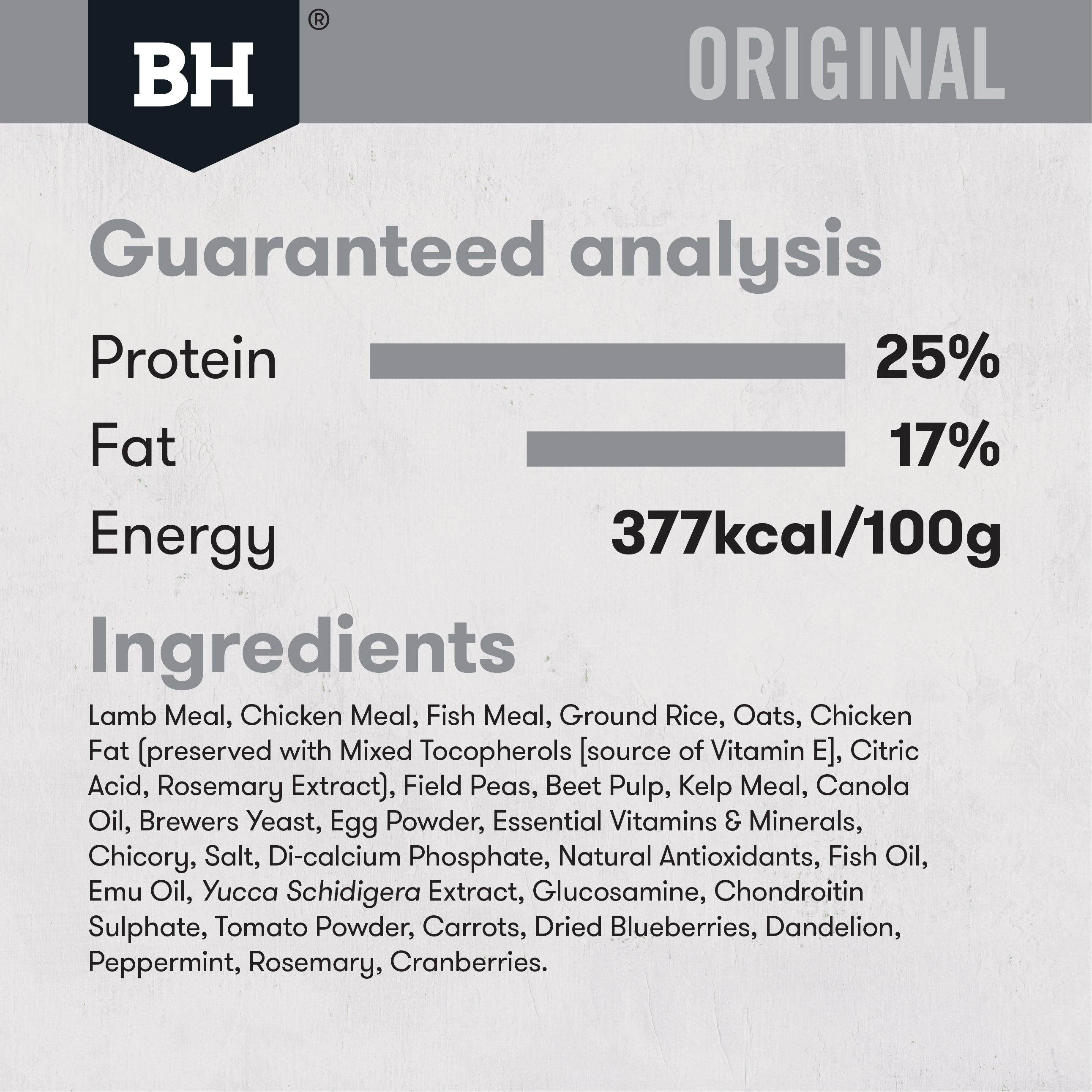 Black Hawk Dry Dog Food Original Adult Lamb & Rice 08