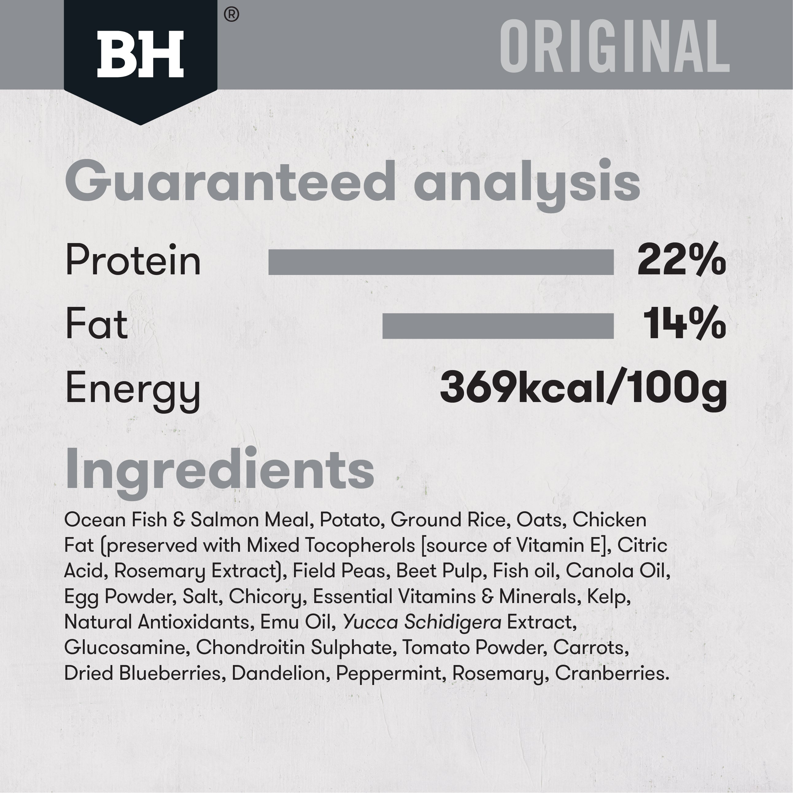 Black Hawk Dry Dog Food Original Adult Fish & Potato 08