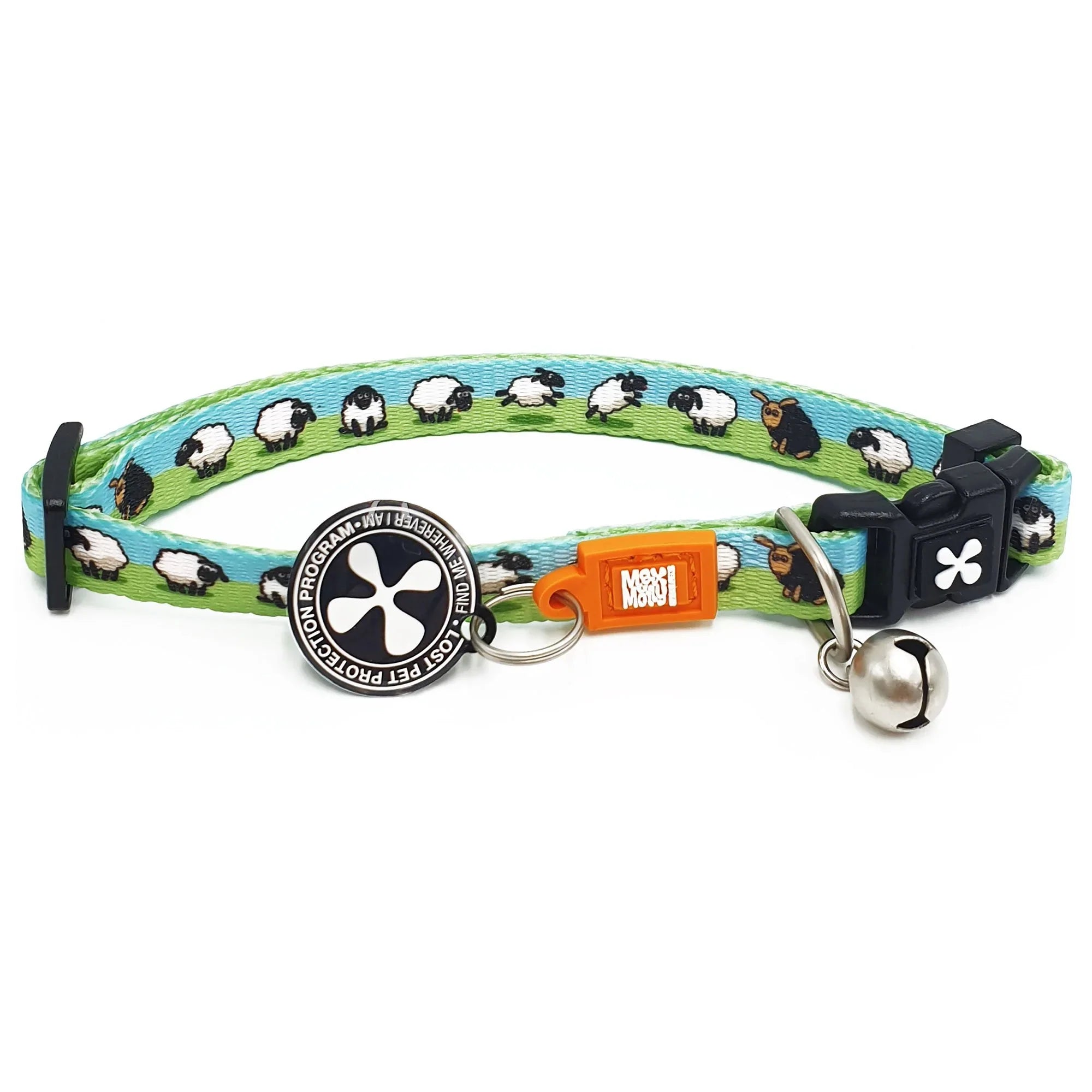 Max & Molly Smart Id Cat Collar - Black Sheep 01