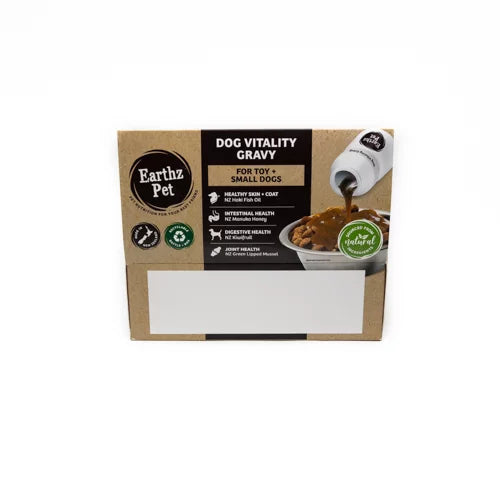 Earthz Pet Dog Vitality Gravy for Toy & Small Dogs Hearty Beef 04