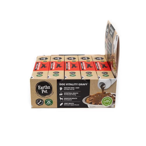 Earthz Pet Dog Vitality Gravy for Medium & Large Dogs Hearty Beef 03