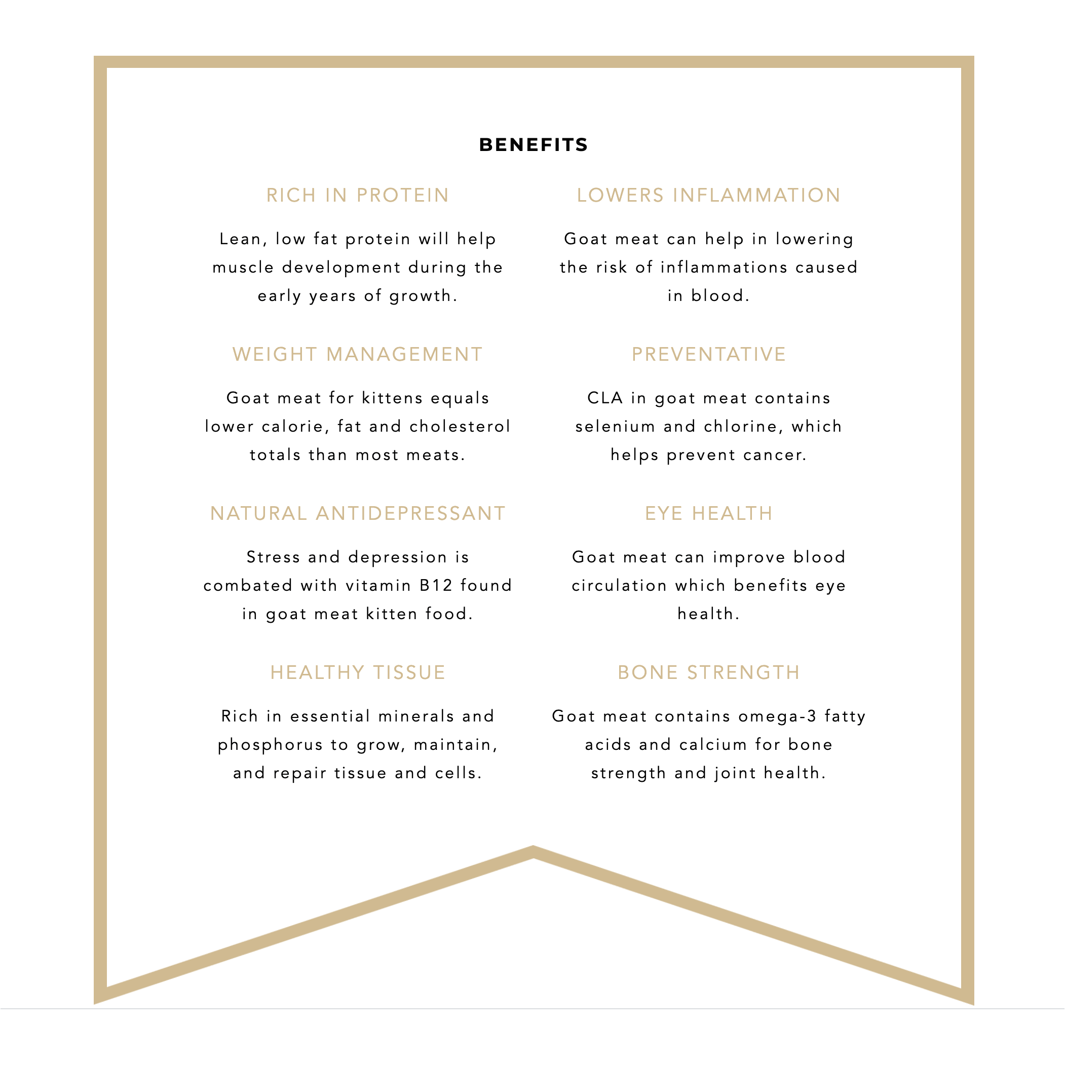 MfM Meals For Meows Dry Kitten Food Hypoallergenic Grain & Gluten Free Goat