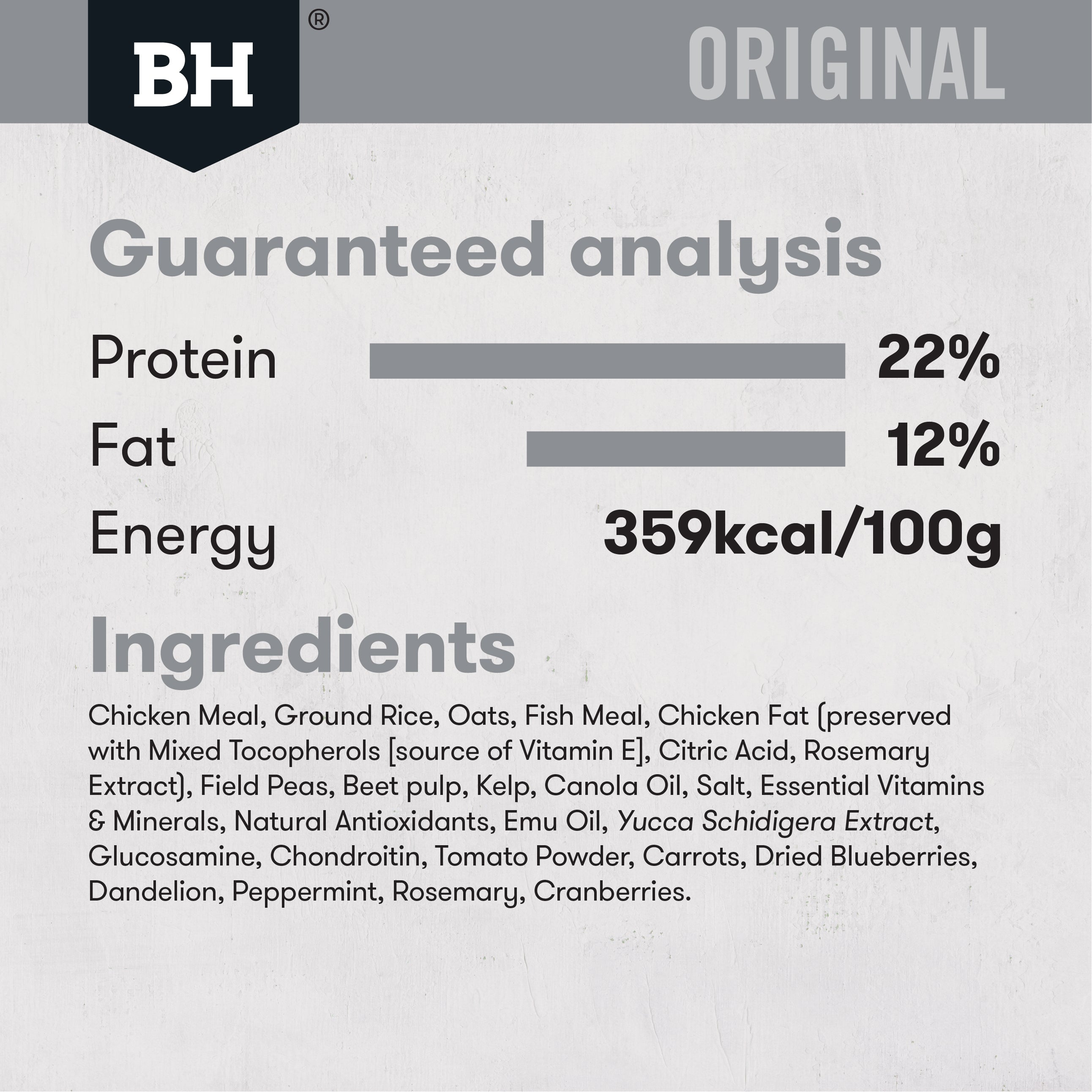 Black Hawk Dry Dog Food Original Adult Chicken & Rice 08