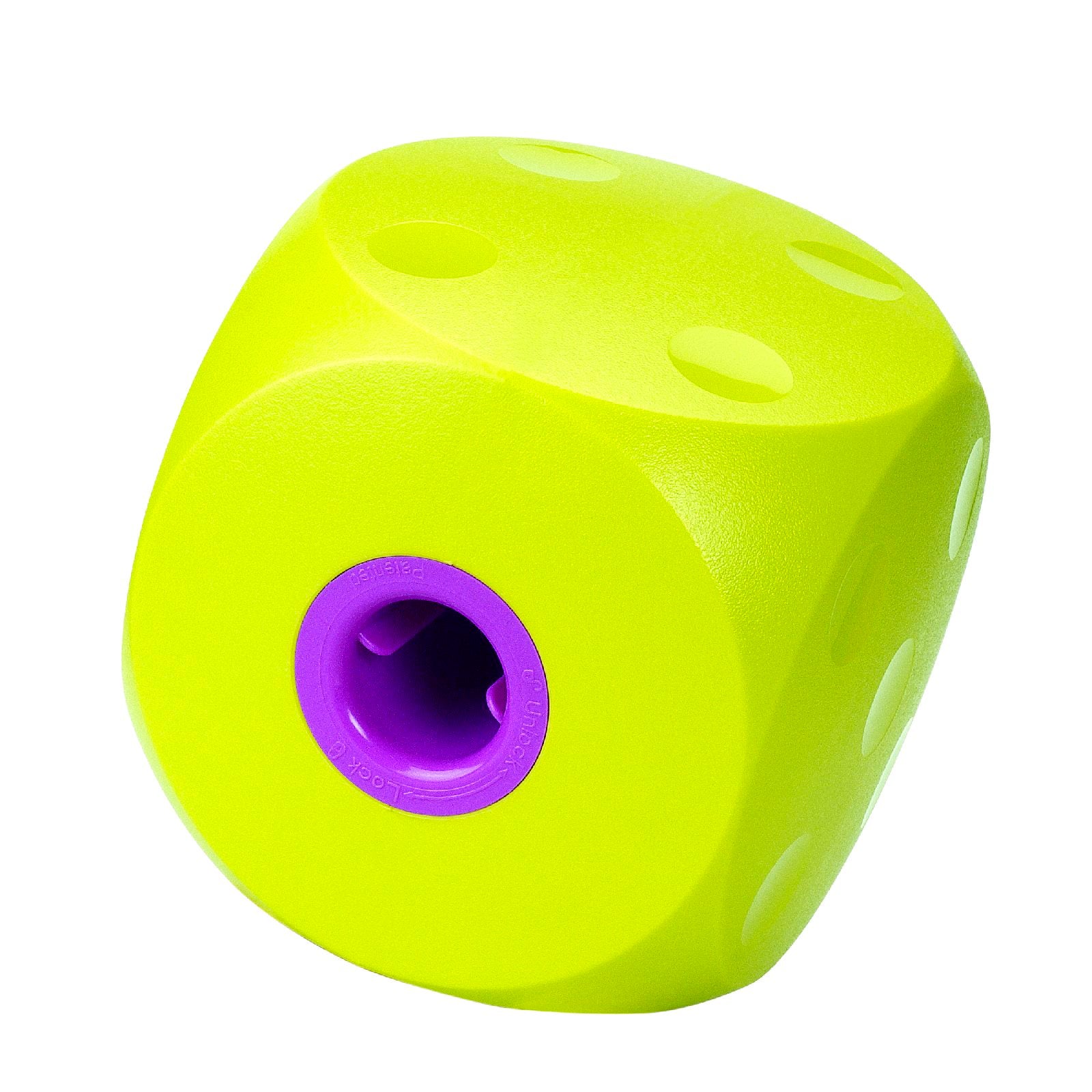 Buster Food Cube Interactive Treat Dispensing Dog Toy Mini - Lime