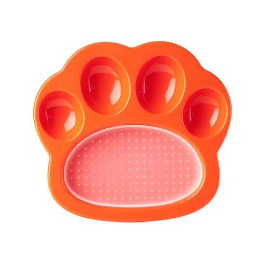 Pet DreamHouse PAW 2-in-1 Slow Mini Slow Feeder & Lick Pad