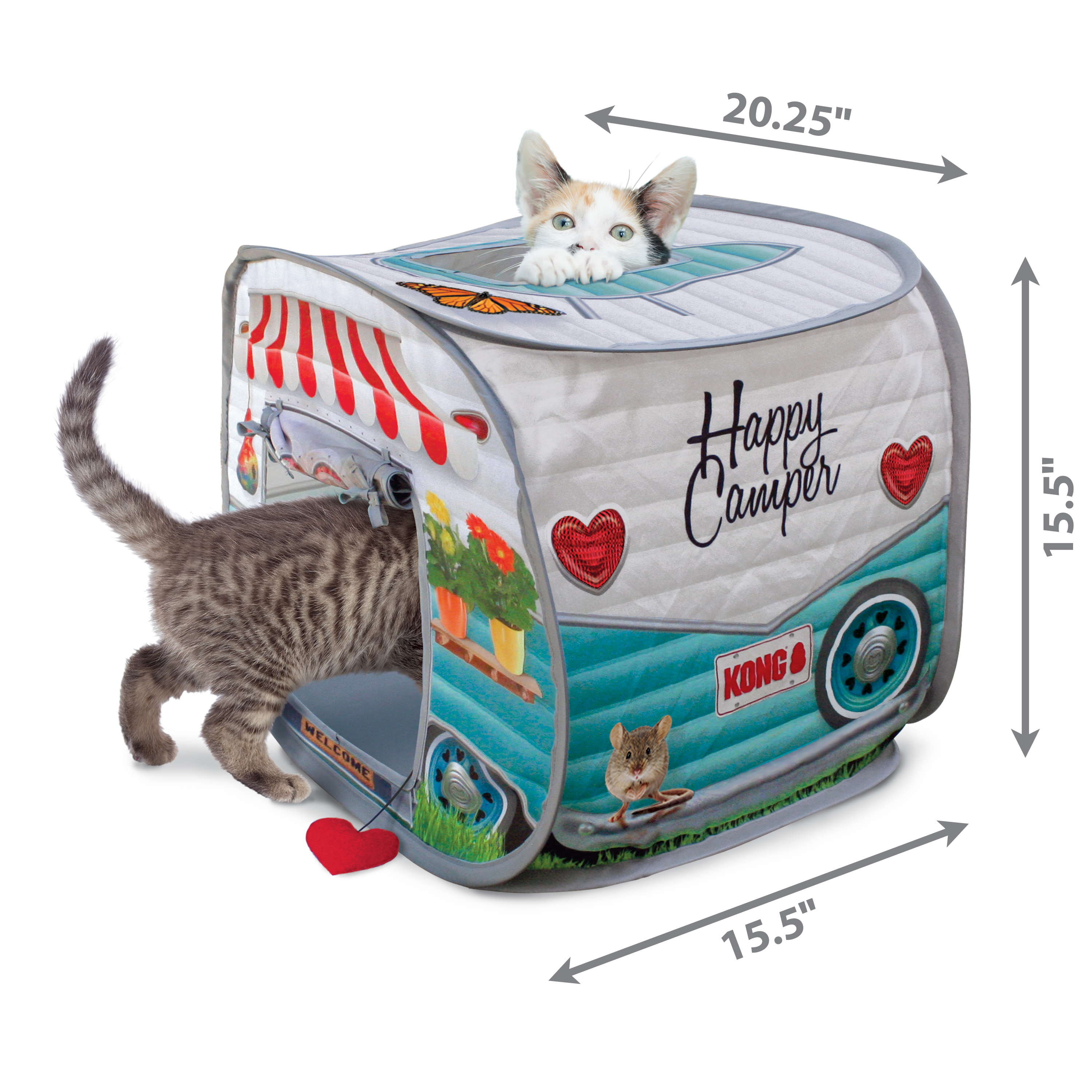 KONG Cat Toys Play Spaces Camper 03