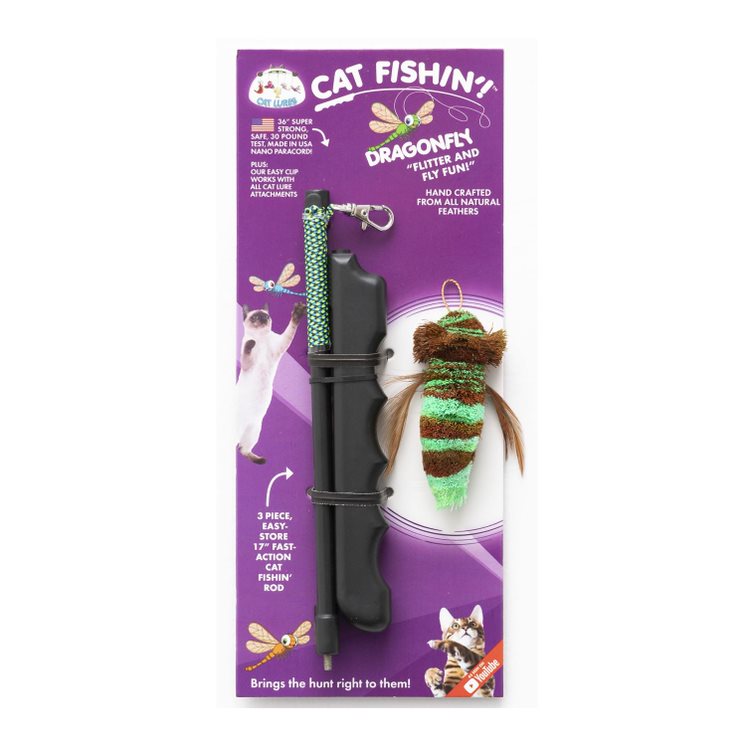 Cat Lures Cat Fishin' Rod Teaser Cat Toy