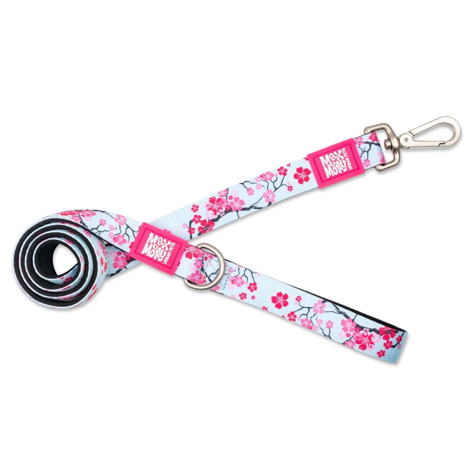 Max & Molly Dog Leash - Cherry Bloom 01
