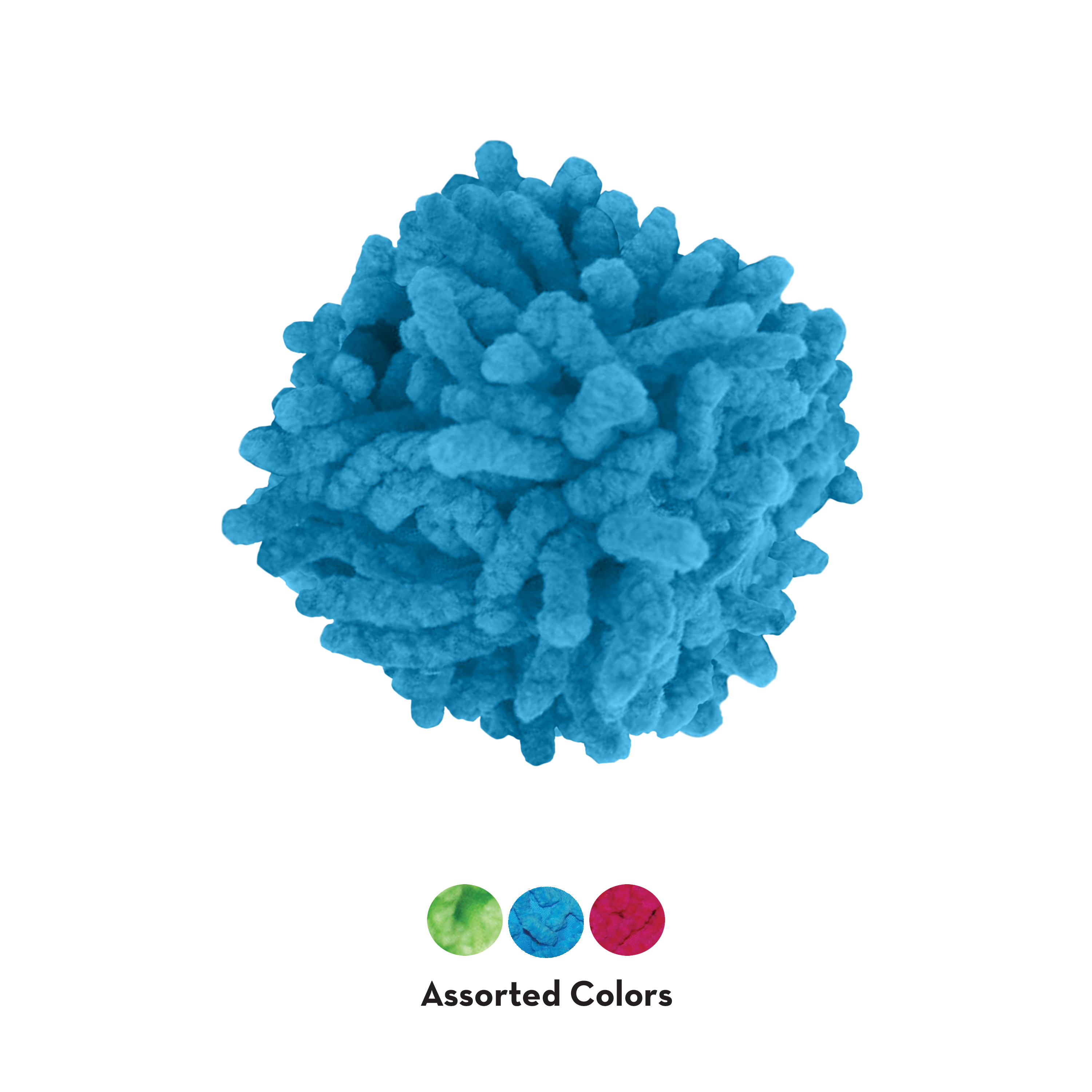 KONG Cat Toys Moppy Ball Assorted 03