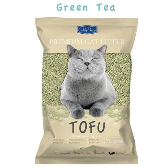 Cuddly Paws Soy Cat Litter 7L Green Tea