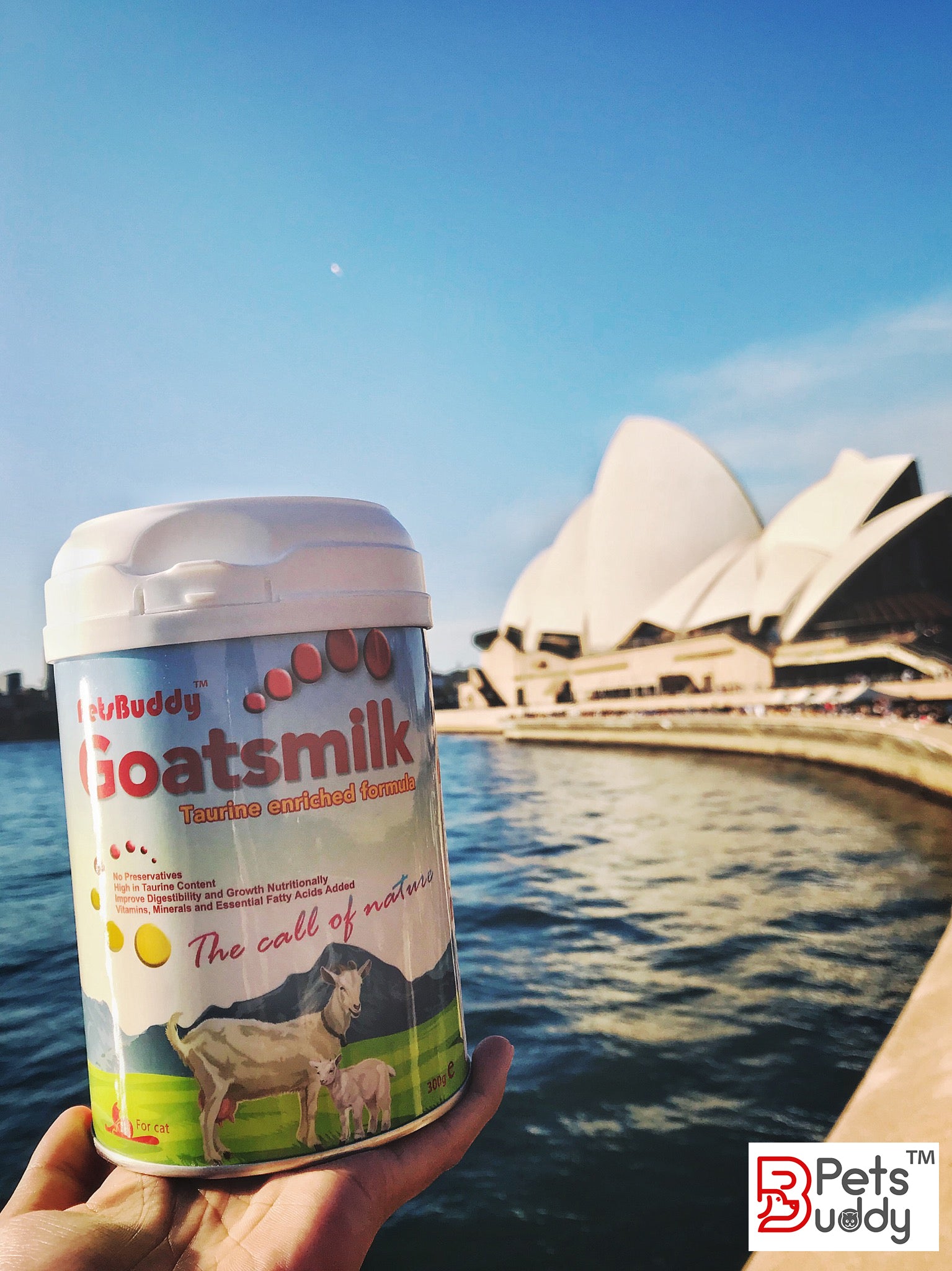 PetsBuddy Goatsmilk Taurine Enriched Formula for Cat