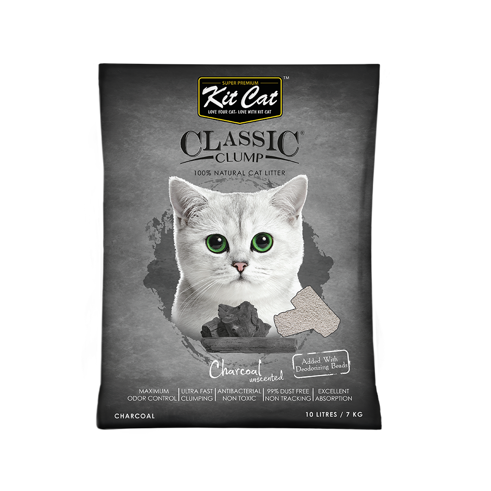 Kit Cat Bentonite Clump Cat Litter - 10L 7kg