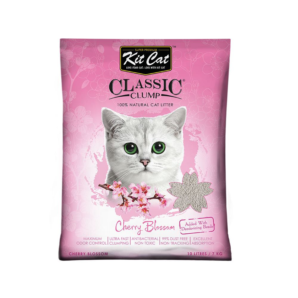 Kit Cat Bentonite Clump Cat Litter - 10L 7kg