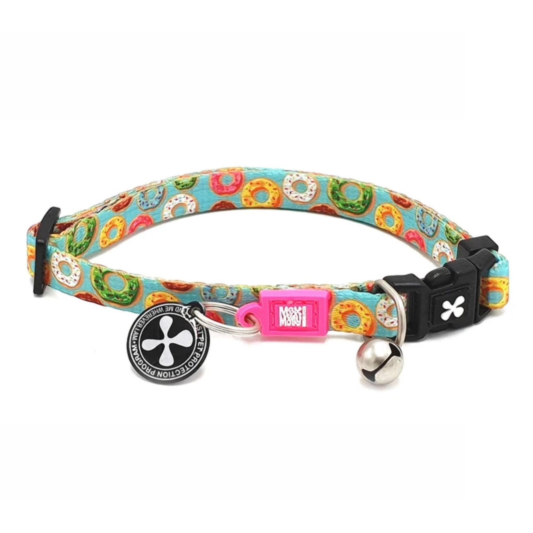 Max & Molly Smart Id Cat Collar - Donuts 01