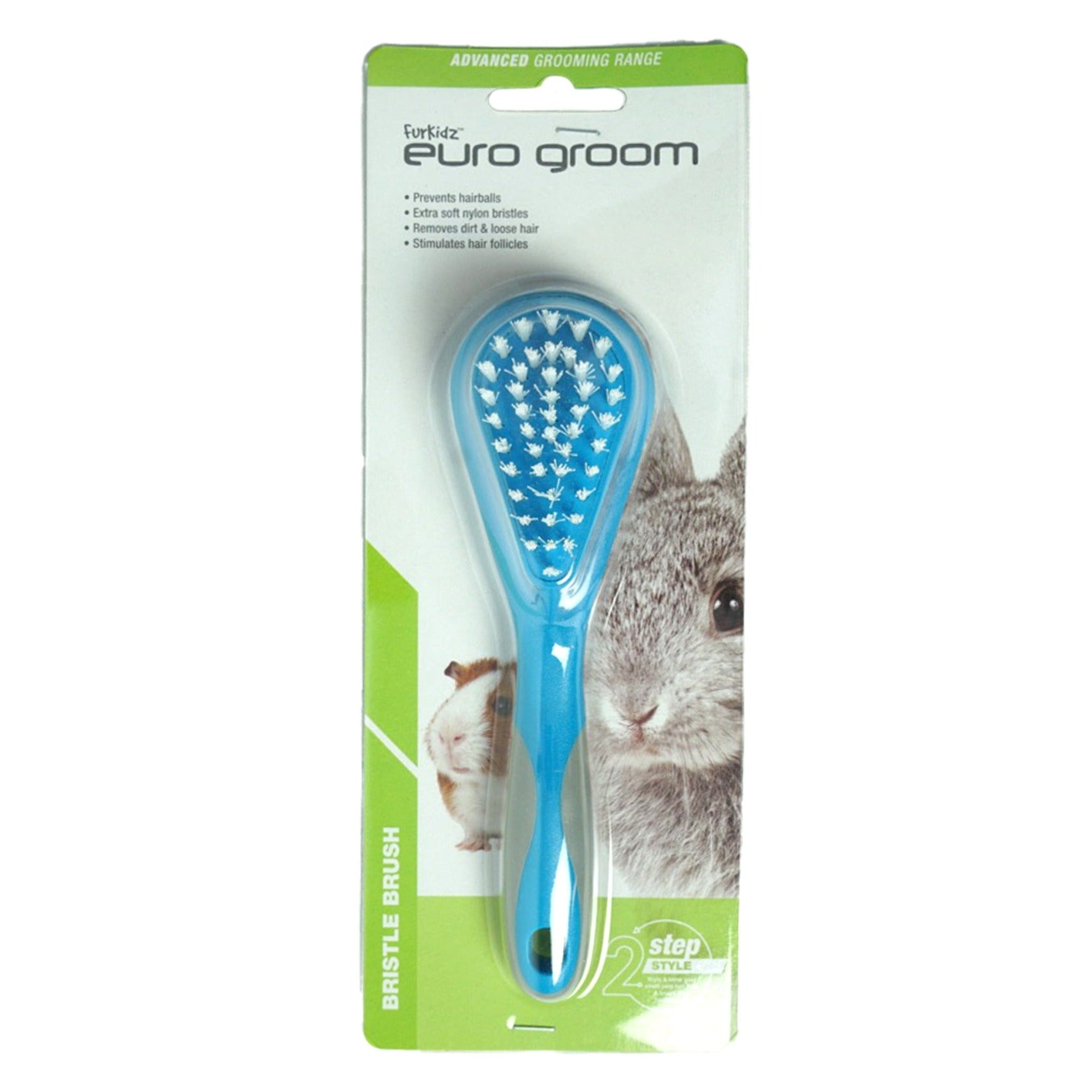 Euro Groom Small Pets Mini Bristle Brush