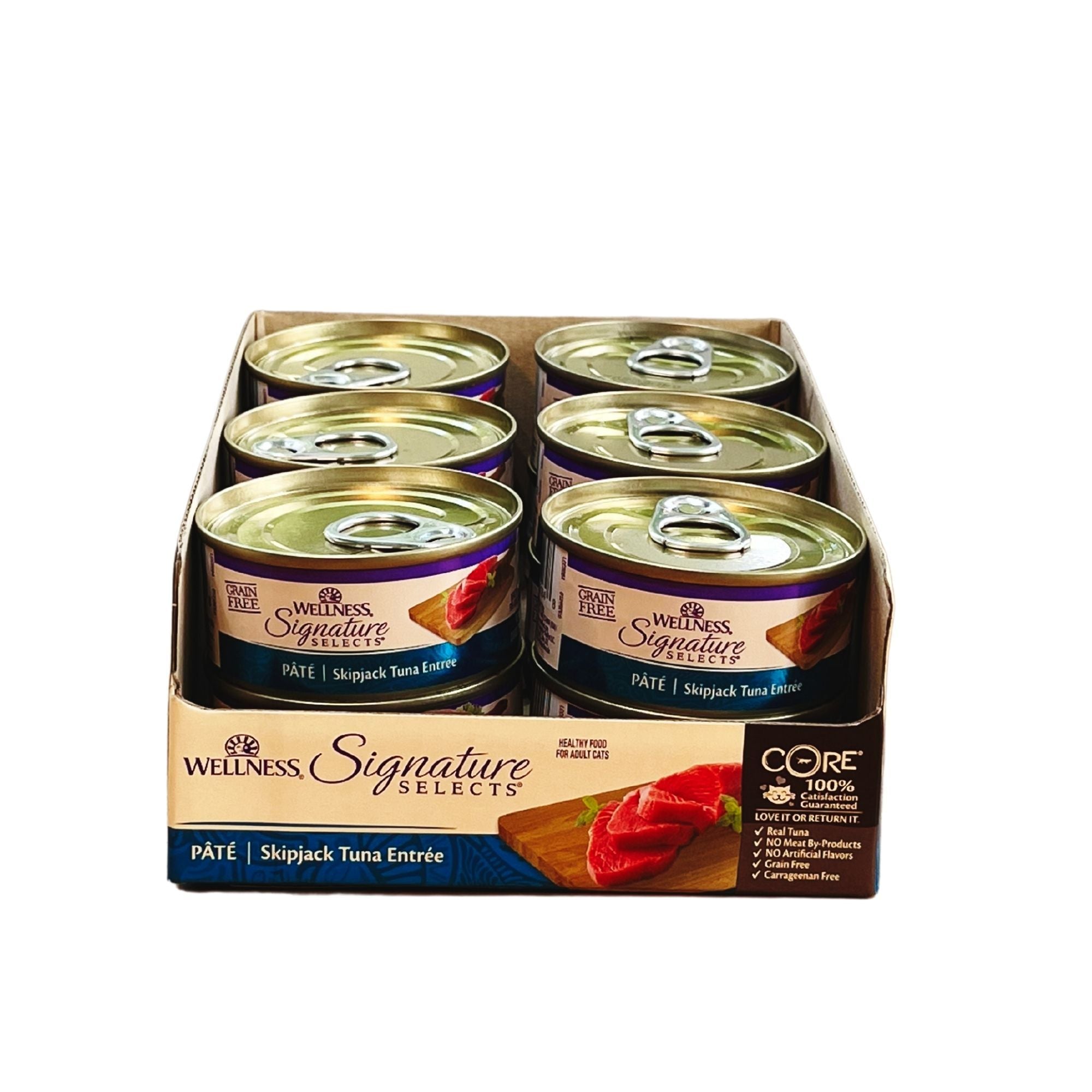 Wellness Core Wet Cat Food Signature Selects Skipjack Tuna | PeekAPaw Pet Supplies
