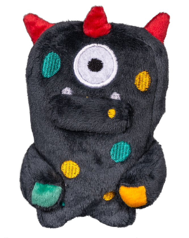 Spunky Pup Dog Toy Alien Flex Plush Mini Ghim
