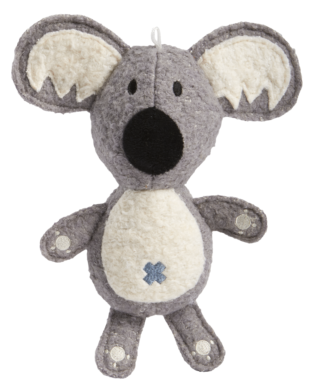 Spunky Pup Dog Toy Woolies Organic Squeak Koala