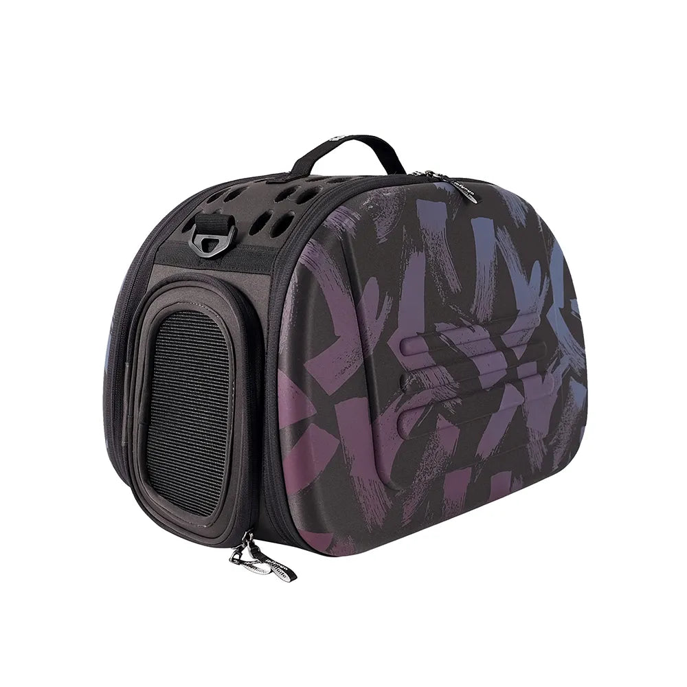 Ibiyaya Easy Vet Visit Pet Carrier for Medium Cats and Small Dogs 01