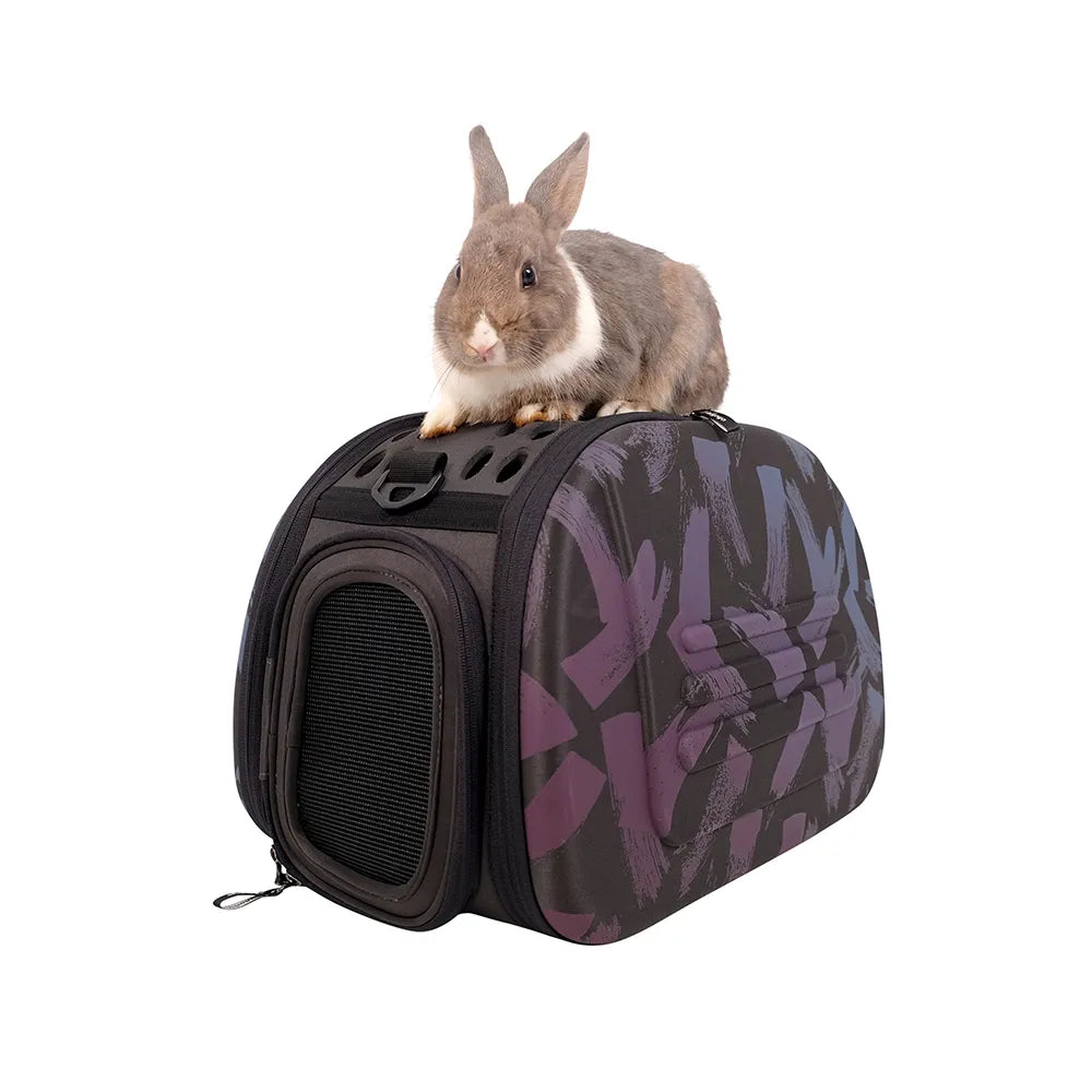 Ibiyaya Easy Vet Visit Pet Carrier for Medium Cats and Small Dogs 02
