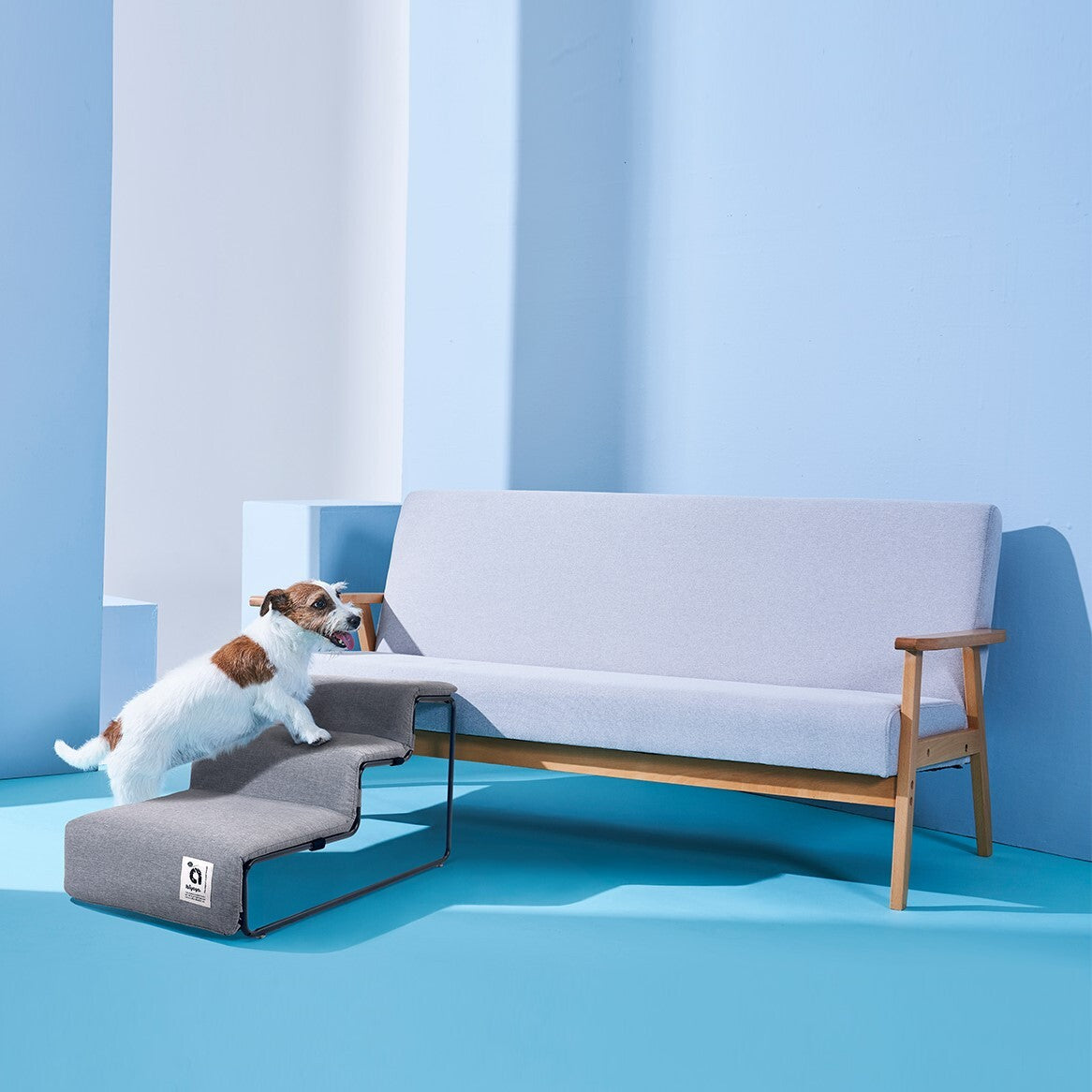 Ibiyaya Everest Practical Pet Stairs for Cats and Dogs Steps for High beds and Couches 12