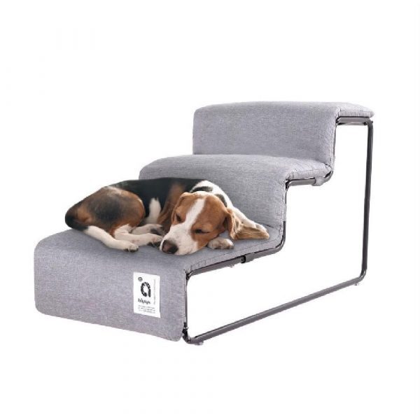 Ibiyaya Everest Practical Pet Stairs for Cats and Dogs Steps for High beds and Couches 10