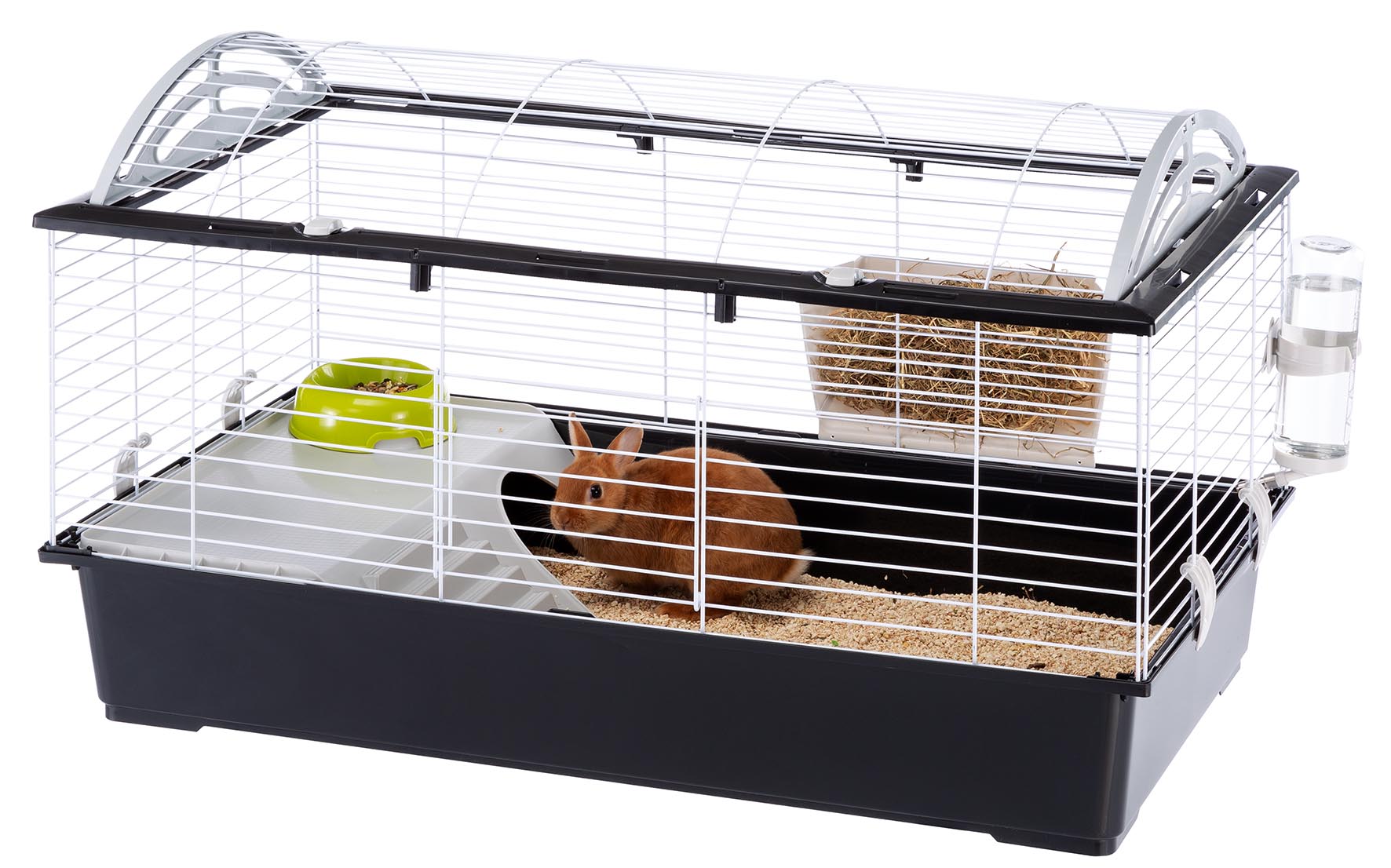 Ferplast Casita 100 Rabbits and Guinea Pigs Cage 02