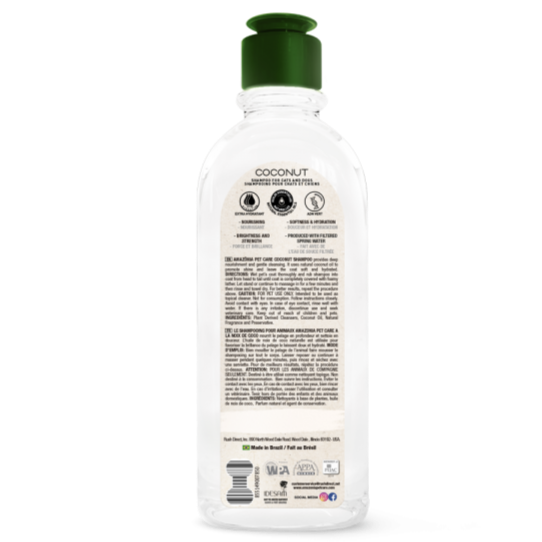 Amazonia Shampoo Coconut Deeply Nourishing for Dogs 01