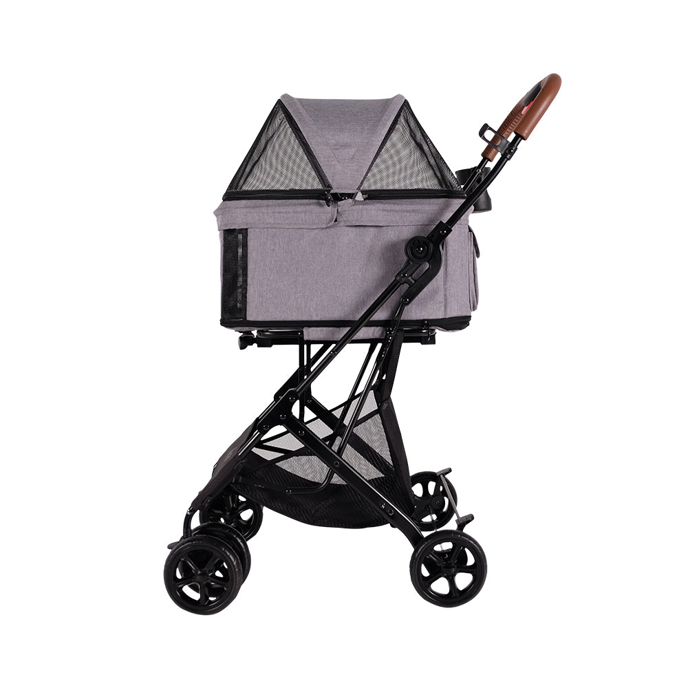 Ibiyaya Travois Tri-Fold 3-in-1 Pet Stroller Car Seater Carrier 01