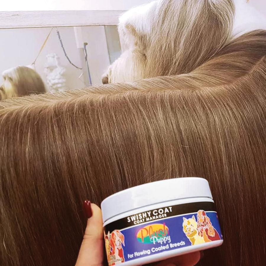 Plush Puppy Swishy Coat Coat Manager 01