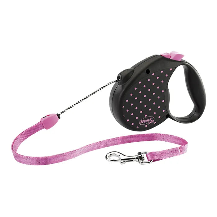 Flexi Dog Leash Dots Cord