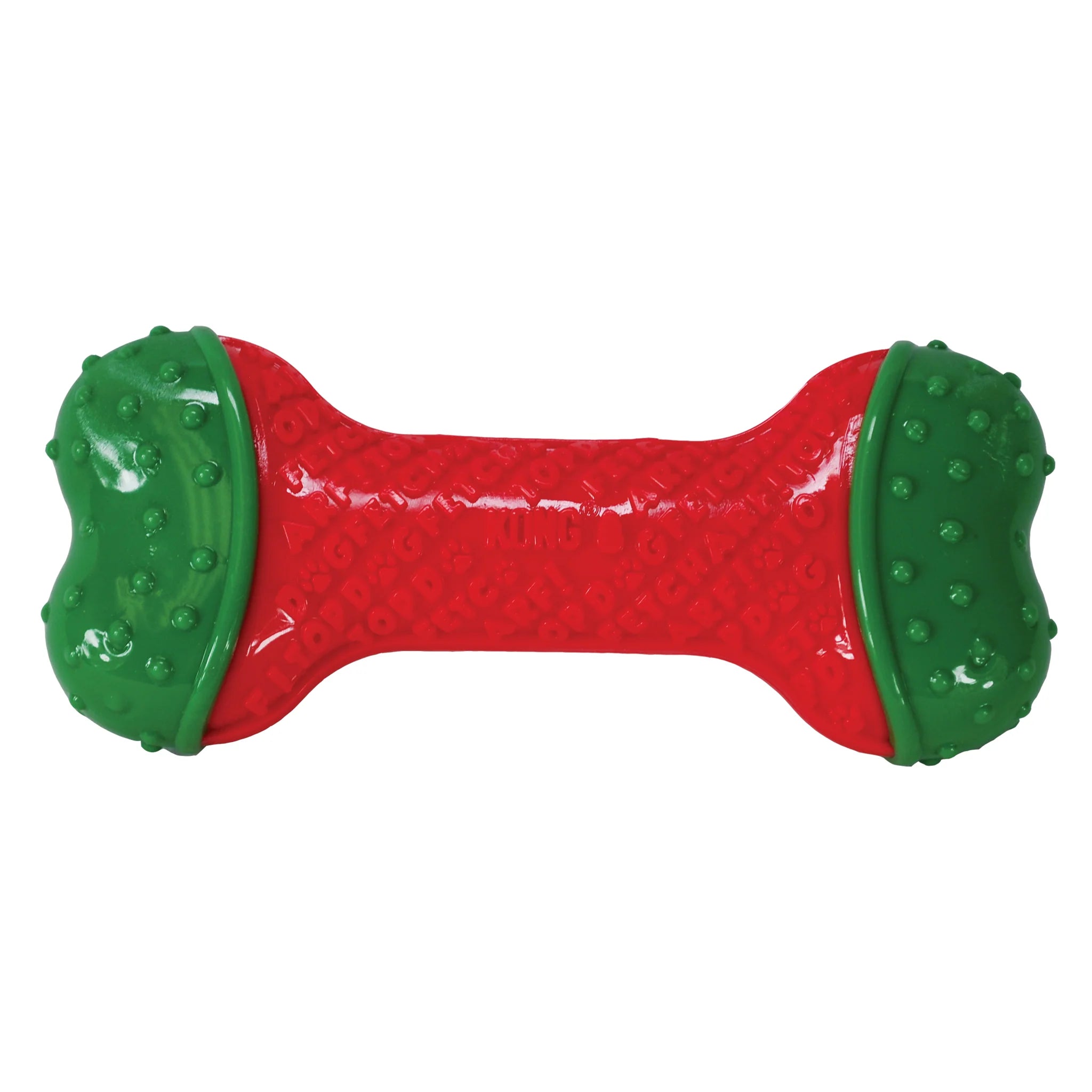 KONG Dog Toys Holiday CoreStrength Bone 01