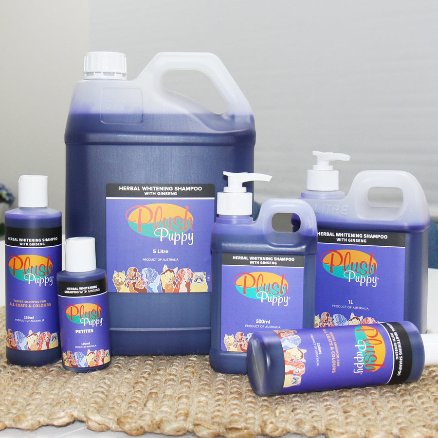 Plush Puppy Herbal Whitening Shampoo with Ginseng 01