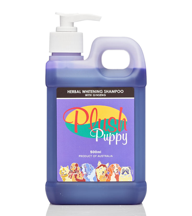 Plush Puppy Herbal Whitening Shampoo with Ginseng 500ml