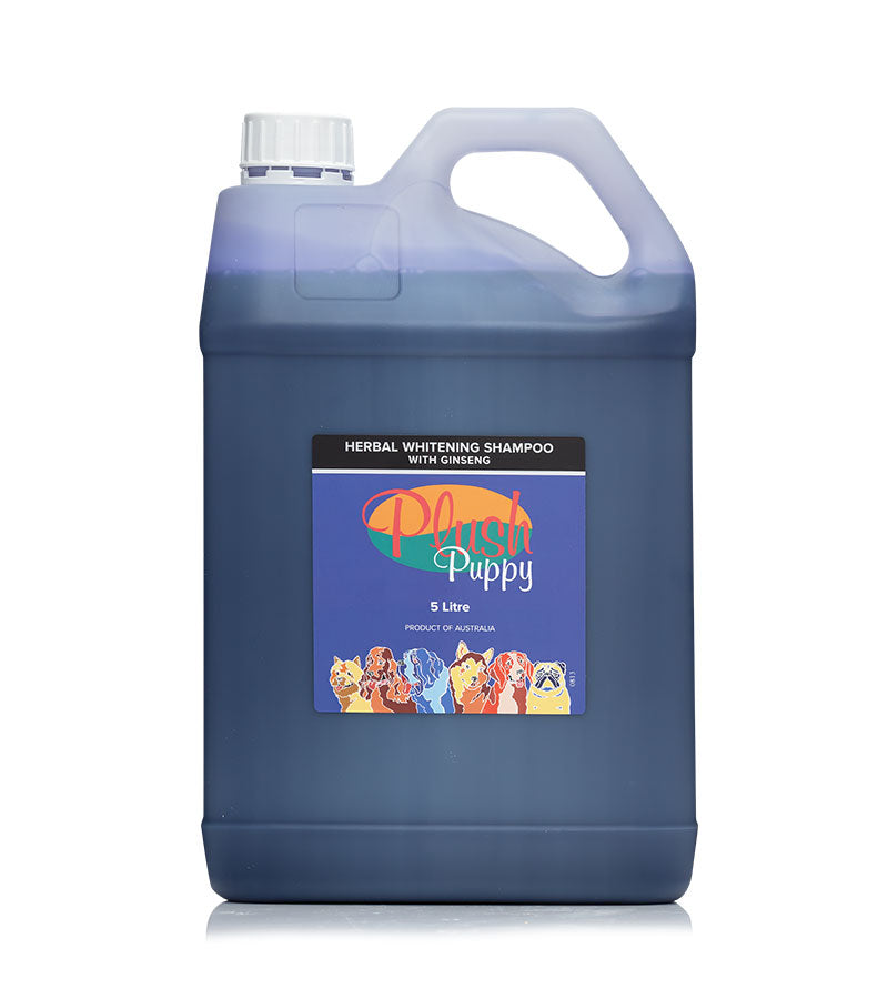 Plush Puppy Herbal Whitening Shampoo with Ginseng 5L