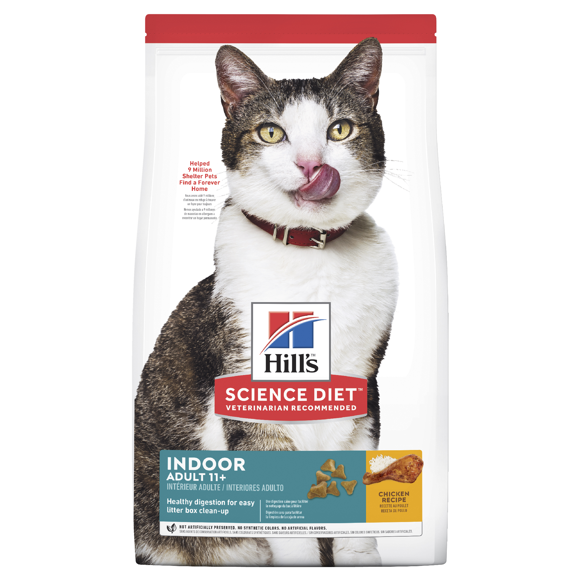 Hill's Science Diet Dry Cat Food Adult 11+ Senior Indoor