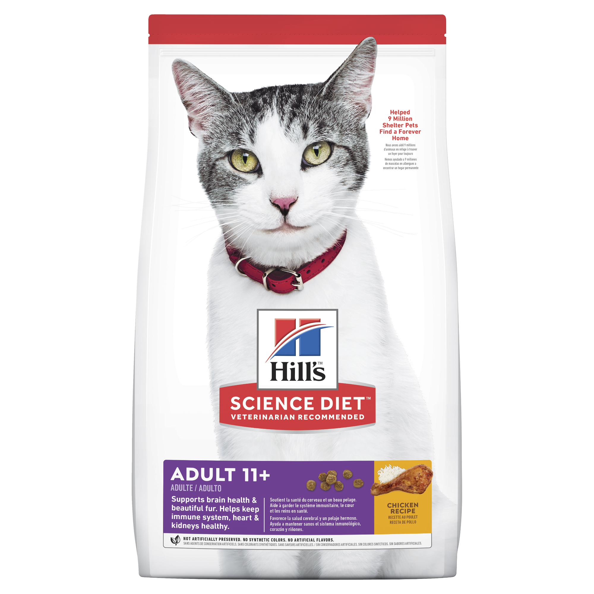 Hill's Science Diet Dry Cat Food Adult 11+ Senior
