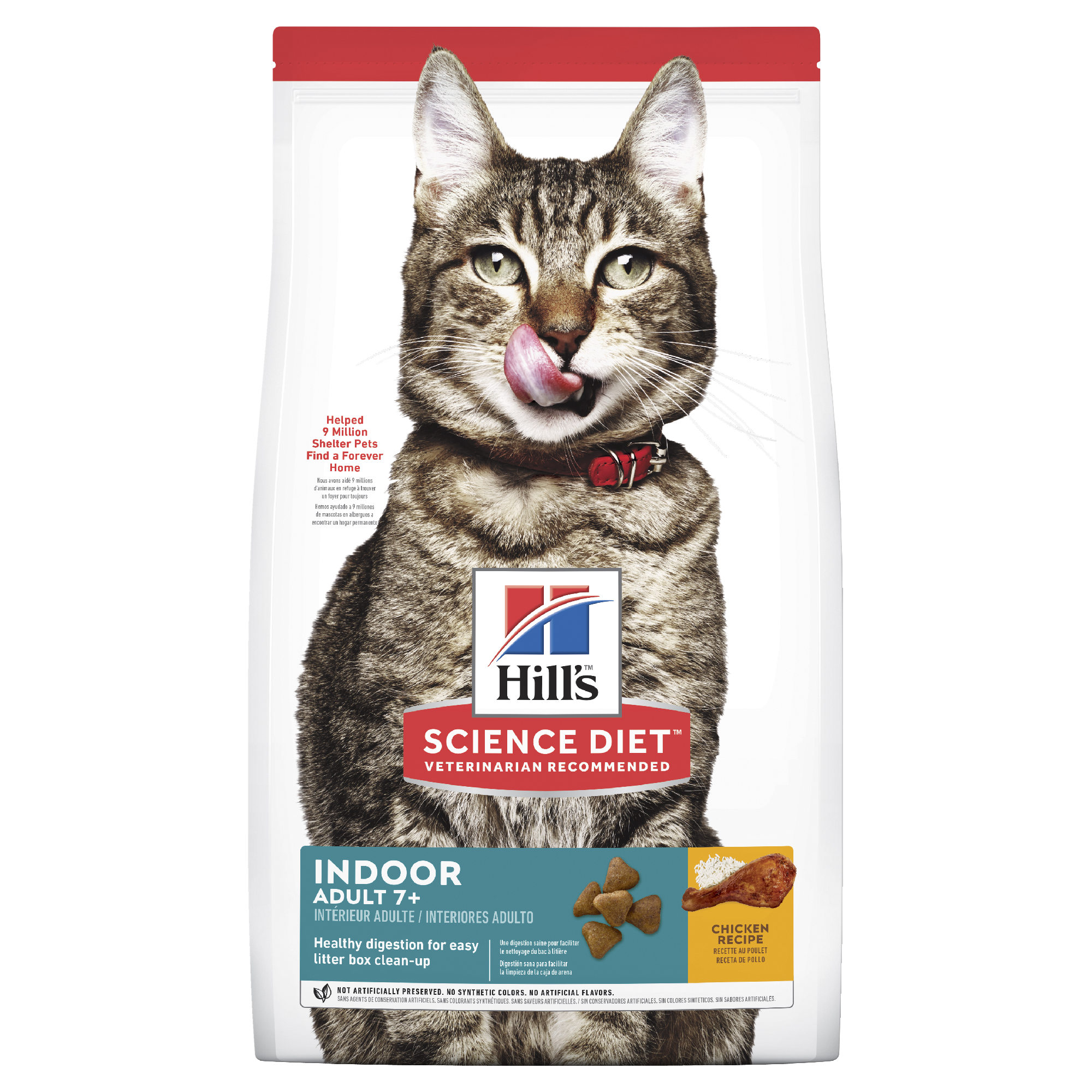 Hill's Science Diet Dry Cat Food Adult 7+ Senior Indoor