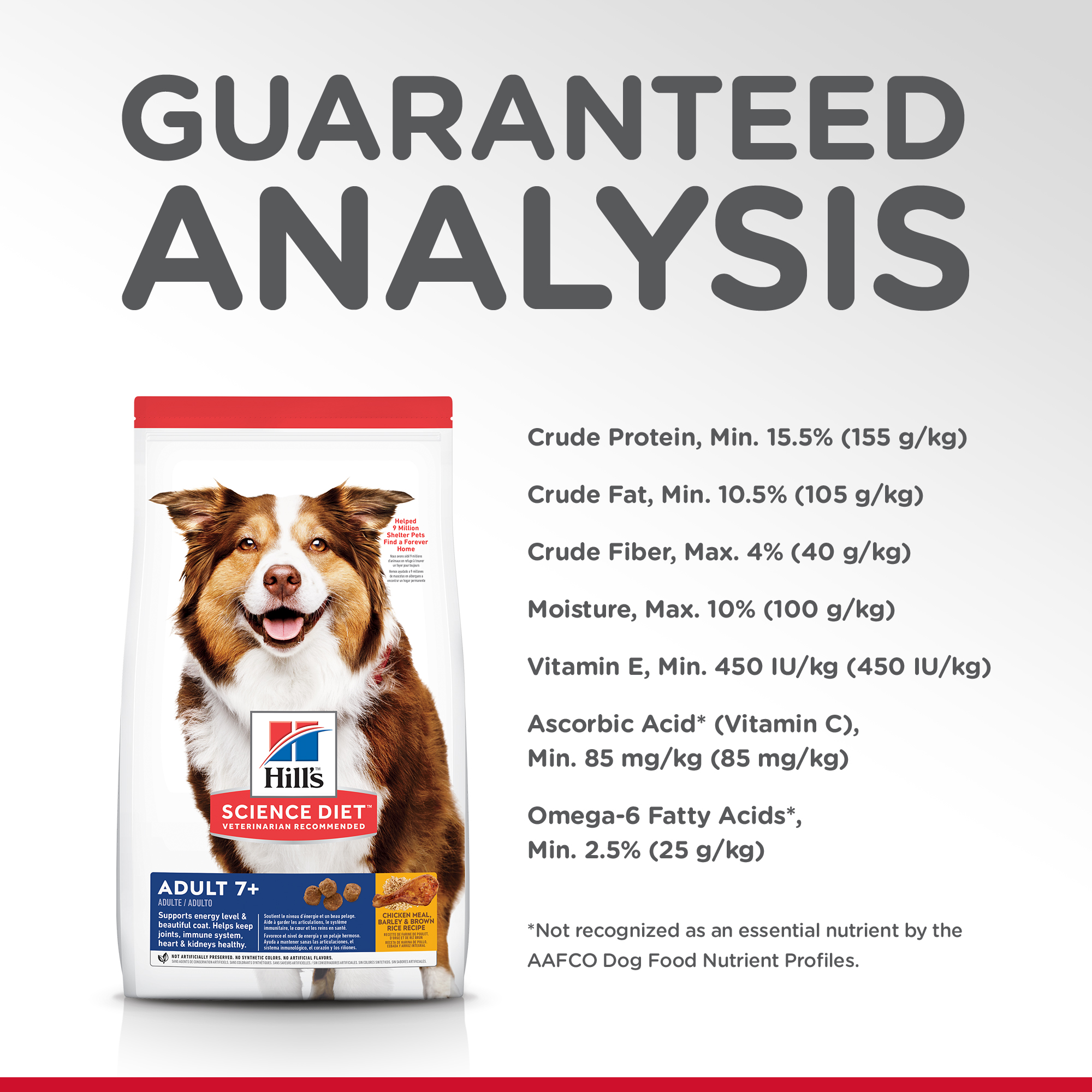 Hill's Science Diet Dry Dog Food Adult 7+ Senior