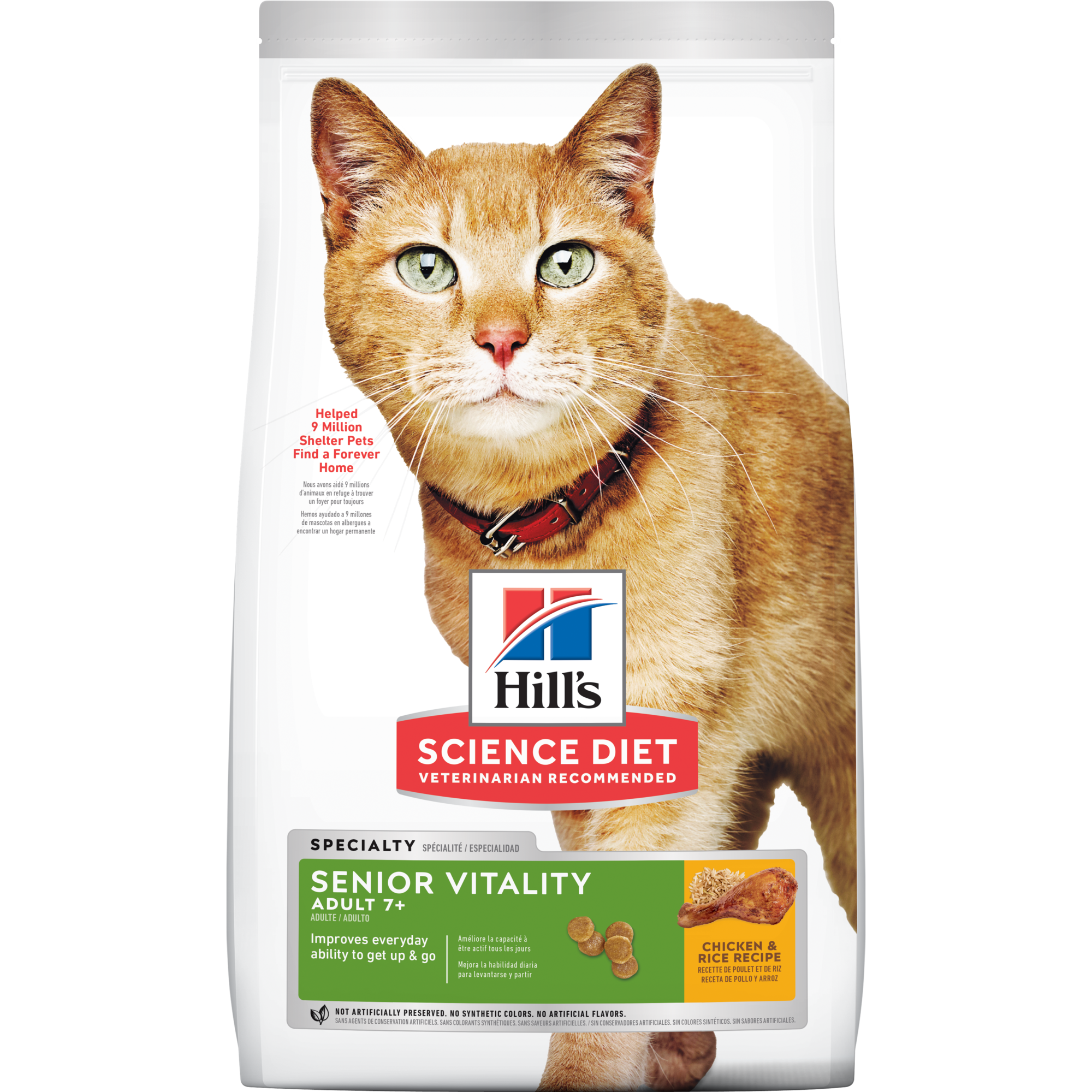 Hill's Science Diet Dry Cat Food Adult 7+ Senior Vitality