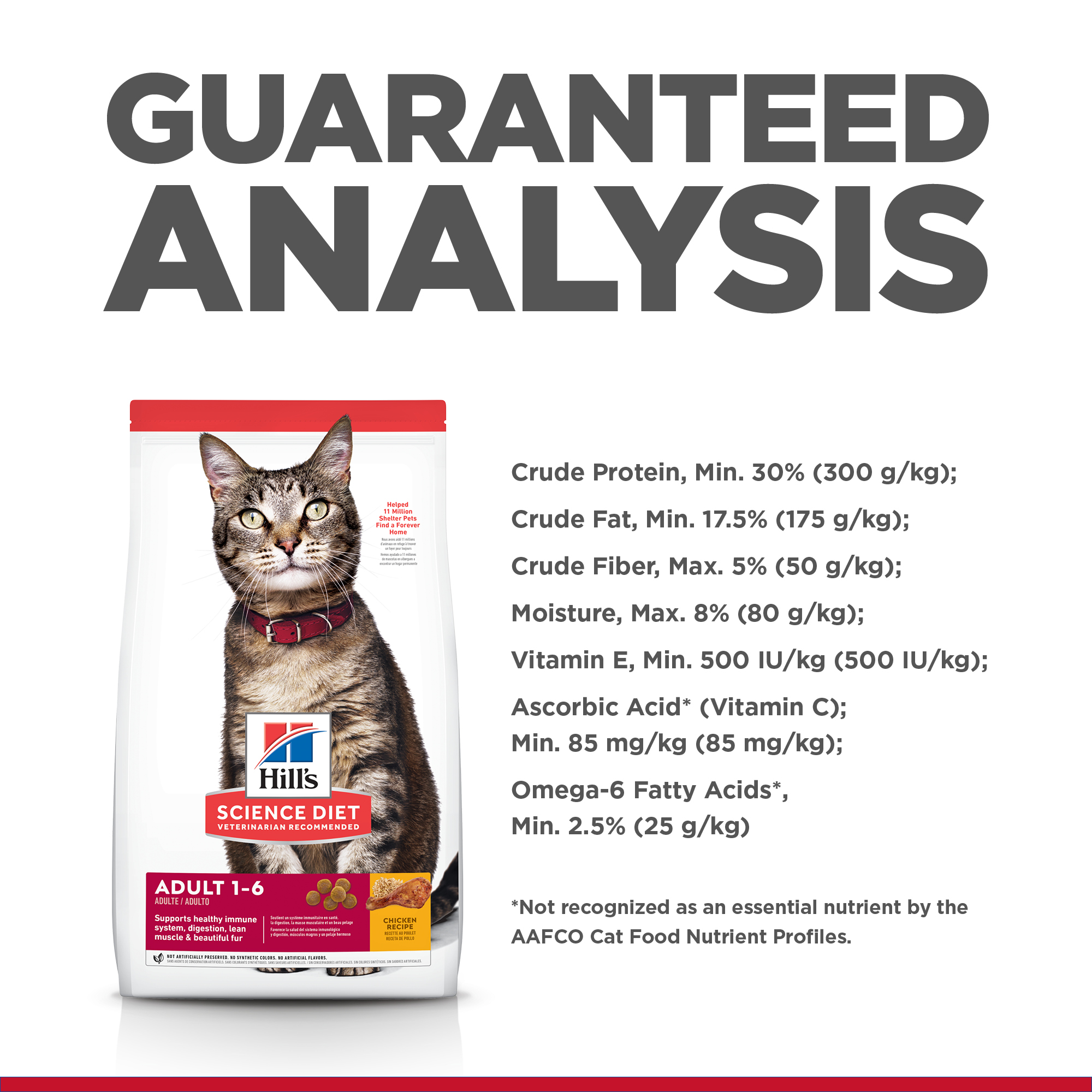Hill's Science Diet Dry Cat Food Adult 10