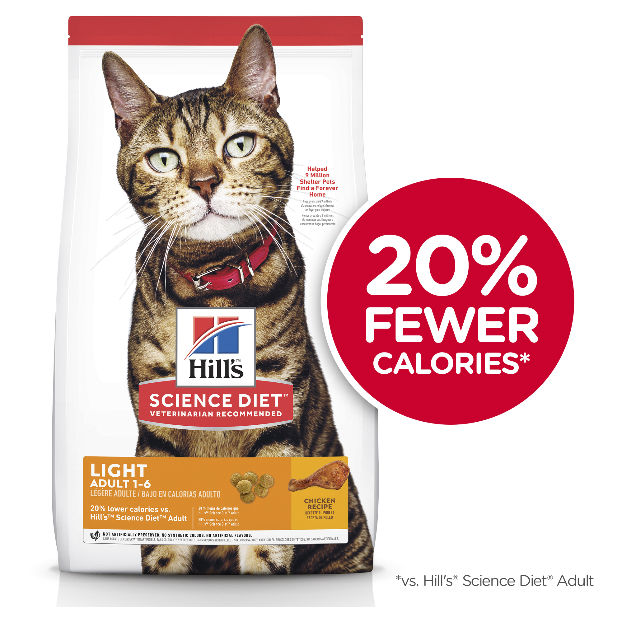 Hill's Science Diet Dry Cat Food Adult Light