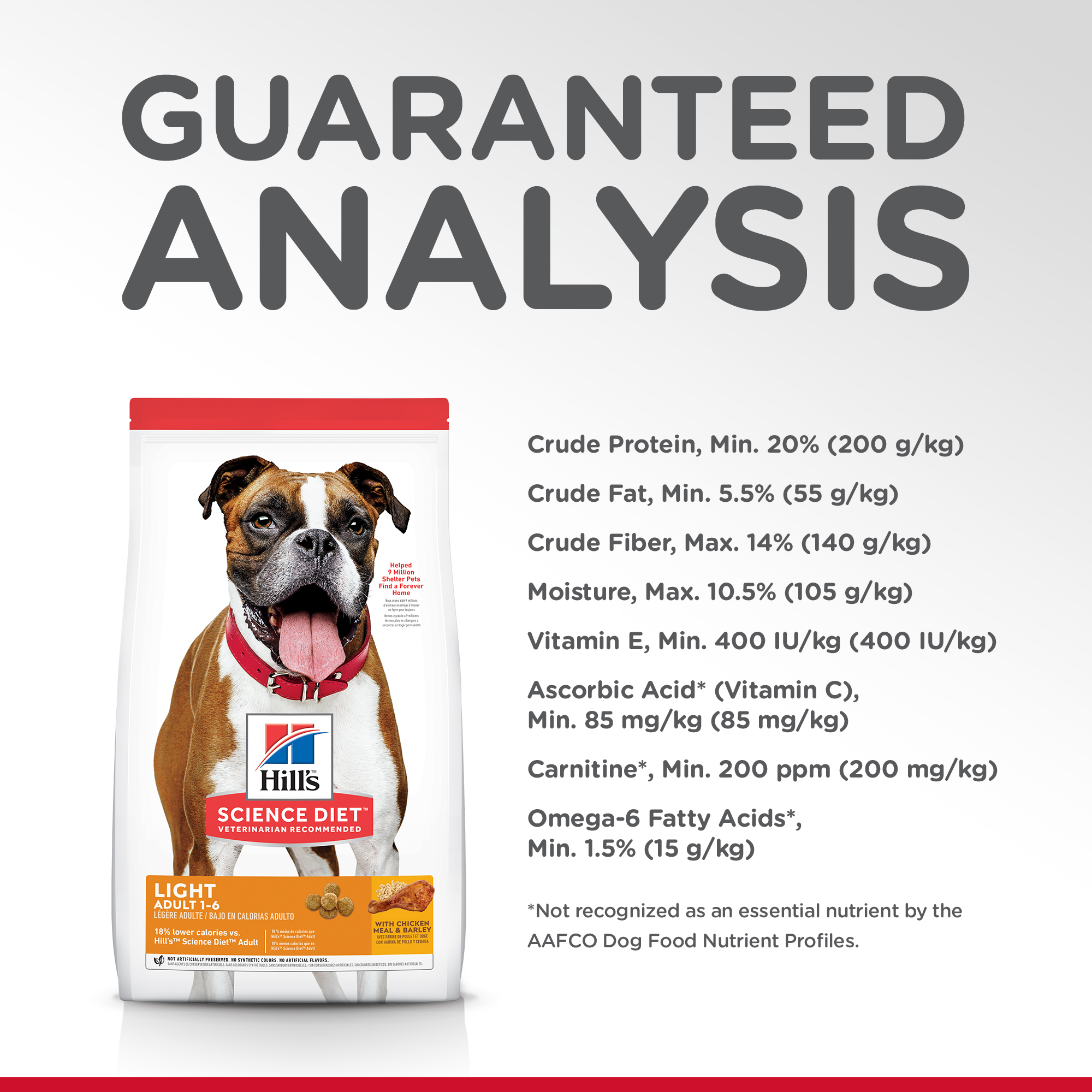 Hill's Science Diet Dry Dog Food Adult Light