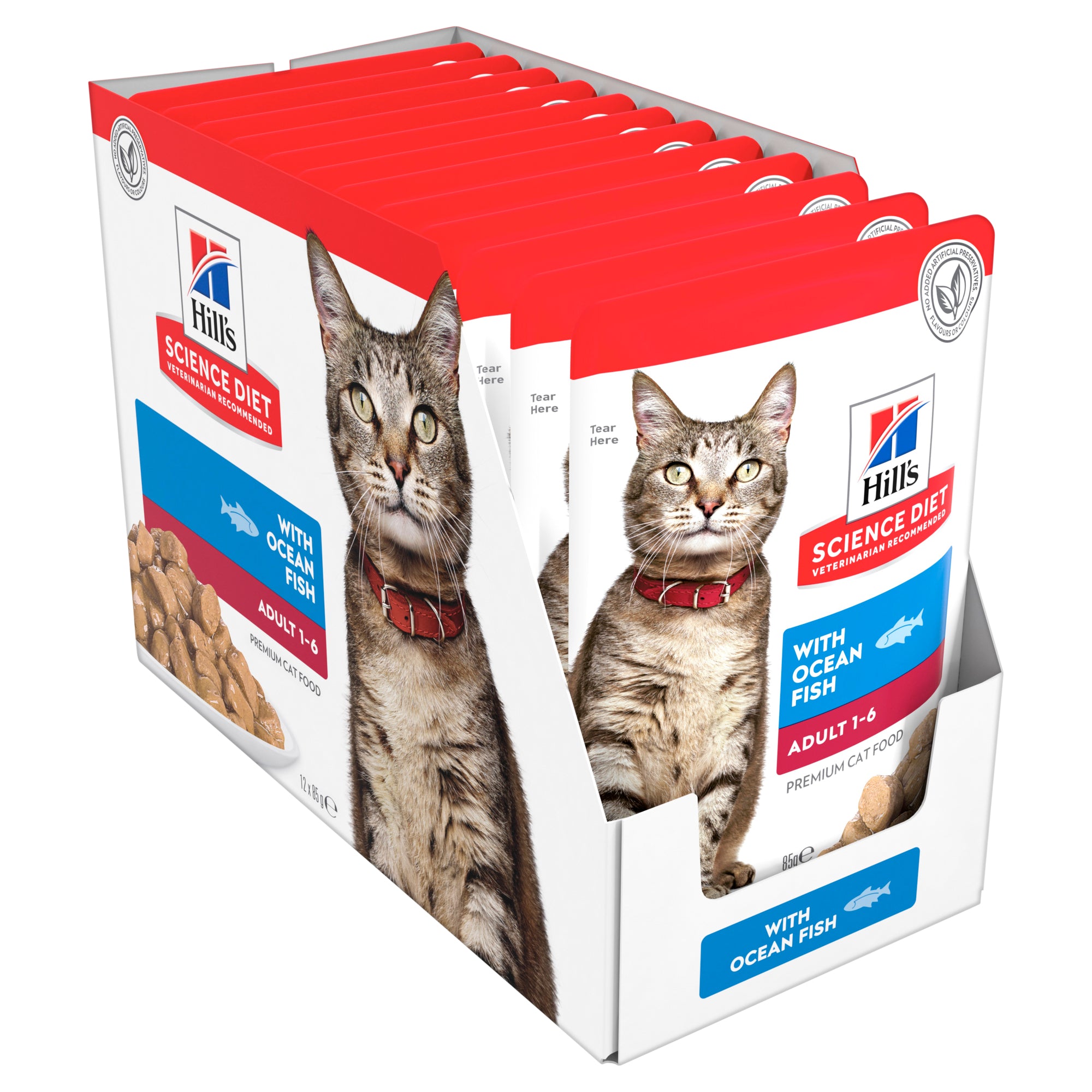 Hill's Science Diet Adult Ocean Fish Cat Food Pouches 02