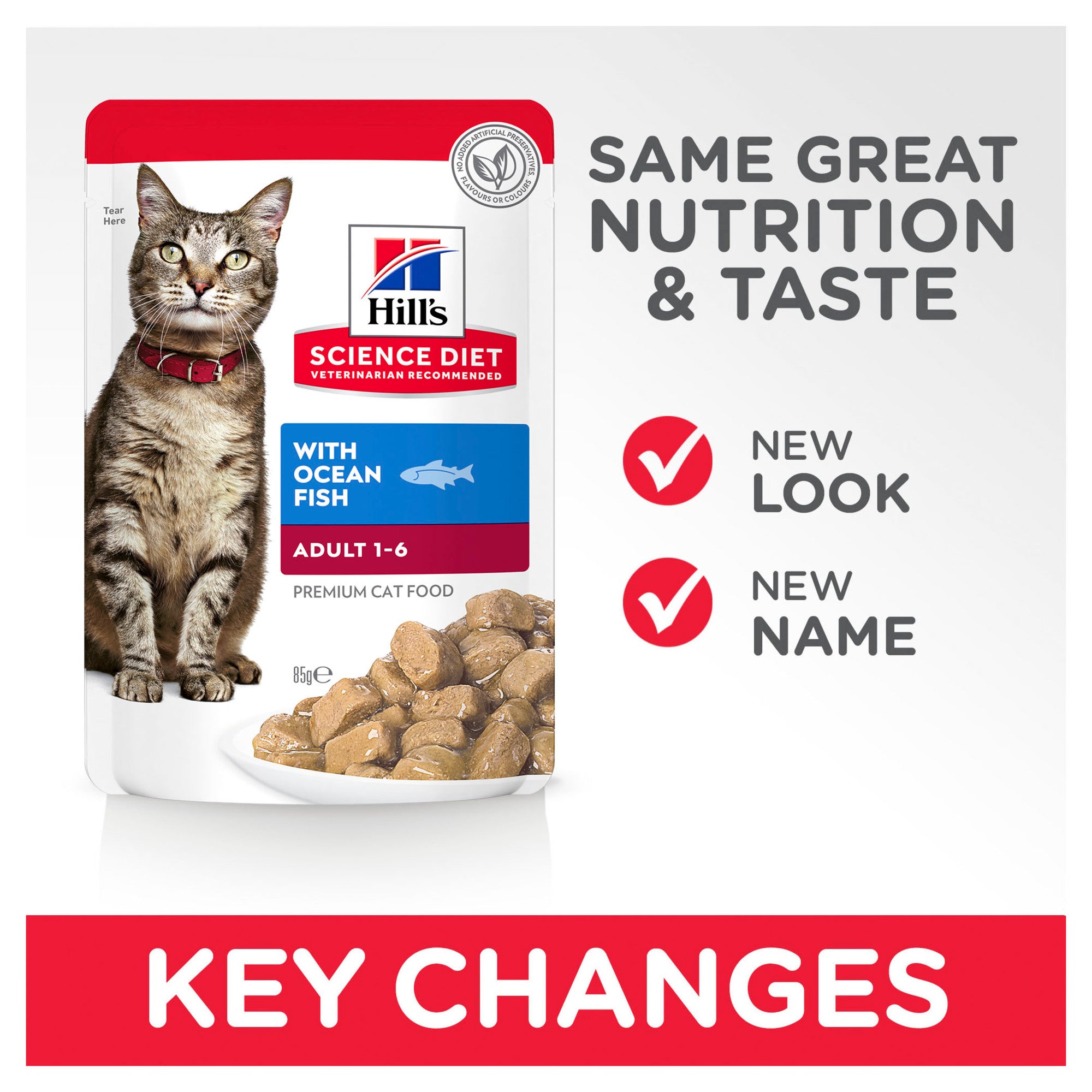 Hill's Science Diet Adult Ocean Fish Cat Food Pouches 06